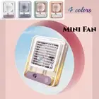 Mini Portable Cooler Desk Fan Air Conditioner Humidifier Cooling USB 3 Speed AU
