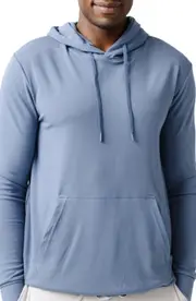 Cozy Earth Ultrasoft Pullover Hoodie in Blue at Nordstrom, Size Small