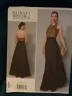 Vogue Pattern V1534 Badgley Mischka Evening Gown Uncut Sizes 14-22