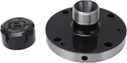 Respicefinem Collet Carbon Steel 100mm Diameter Chuck Lathe Part for CNC Milling Machine ER25 Secure Fixing Standard Size Match Good Material And Easy To Install