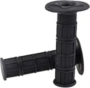 MAEZOE 7/8" 22mm Motorcycle Handlebar Grips, Non-Slip Soft Rubber Dirtbike Grips Compatible with Arctic Cat 250 Polaris Sportsman Recon Forman 450 ATV 4 Wheeler Quad Parts