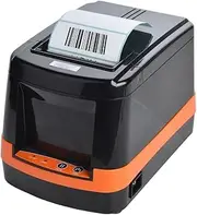 JSEIAJB 80mm Thermal Label Printer Wired Barcode Printer BT Connection High Speed Label Maker Sticker Compatible with Andorid