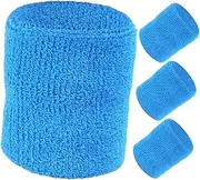 OSOLADY 2Pairs Sports Wrist Bracers Breathable Sweat Bands for Golf Tennis Wrist Fixation Strap Moisture Wicking Durable Athletic Gear for Workouts Gym Running