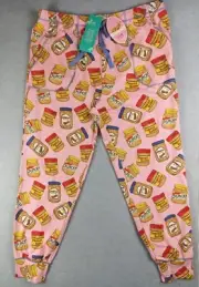 Peter Alexander Plus Size Women's Peanut Butter Pyjama Pants Size 1+ and 2+ New