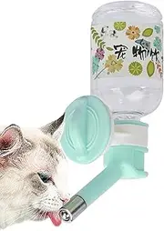 Auto Feeding Water Bottle for Dogs - Automatic Pet No-Drip Drinking Water Feeder | Pet Crate Auto Feeding Water Bottle for Pets, Dogs, Cats