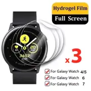 x3 For Samsung Galaxy Watch 7 6 5 4 Classic 47 46 44 43 42 40 Screen Protector