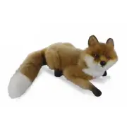 Hansa Fox Laying Realistic Cute Soft Animal Plush Toy 60cm L **FREE DELIVERY**