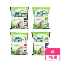 在飛比找momo購物網優惠-【IRIS】豆腐貓砂6L(原味/綠茶/竹炭/咖啡)