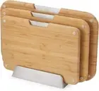 Joseph Joseph Nest™ Boards 3-Piece Bamboo Chopping Board Set, Double-Sided wi...