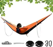 Tree Hammocks for Outside - Portable Adults Camping Hammock | Waterproof Nylon Garden Yard Outdoor Supplies for Camping Climbing Beach Hiking