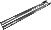 2m Car Side Skirt Splitter Extension Rocker Panels Bumper Compatible for Honda Compatible for Civic Compatible for Accord 9TH 10TH Compatible for Jazz Body Kit(Carbon Fiber Look)