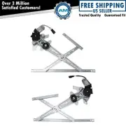 Front Power Window Motor & Regulator Assembly Set Fits 2012-2016 Honda CR-V (for: Honda)