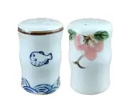 Kitchen seasoning jar salt chili powder jar ceramic with hole pepper chicken powder bottle sprinkler