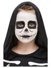 Smiffys Smiffys Make-Up FX, Kids Skeleton Kit, Aqua, Black