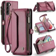 CaseMe Phone Case for Samsung Galaxy S21 5G Leather Cases
