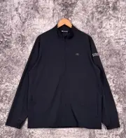New Travis Mathew Jacket Large Mens Surfside Full Zip Black