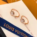 LOUIS VUITTON COLOR BLOSSOM MINI SUN 18玫瑰金 貝母戒指