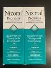 2 Pack - Nizoral Psoriasis Scalp Shampoo and Conditioner, 22 oz Total, Exp 12/26