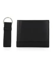[Dune London] Opollo Wallet and Card Holder Gift Set in Black