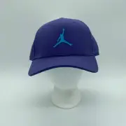Nike Jordan Golf Dri-Fit Rise Hat Cap Casual Summer Purple Blue Logo Size S/M