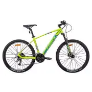 Trinx X1 MTB Mountain Bike Shimano Altus M370 27 Speed 17 Inches Frame Yellow/Gr
