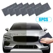 6x Nano Sparkle Cloth Easily Repair Paint Scratches Car Scratch Cleaning Tool (for: Peugeot)