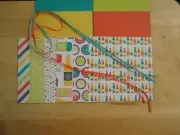 Stampin Up! BUBBLES & FIZZ 6 X 6" Designer Paper Card Kit SODA POP
