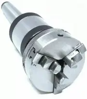 Self Centering Baby Lathe Chuck 3 Jaw 2-1/2" 65mm 3MT Revolving Center MT3 Shank