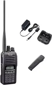 Brand New Icom IC-T10 Dual Band Handheld Radio – Custom Programming Included!