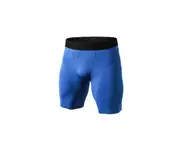 Men'S Compression Shorts Baselayer Cool Dry Sports Tights - Blue
