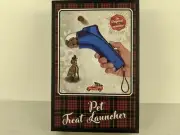 Happy Hour Pet Treat Launcher. Dog or Cat Training/Reward. Blue