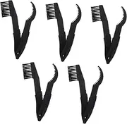 Set of 5 Bike Chain Cleaning Tools Chain Brush Cleaner Scrubber for Road Bikes