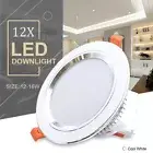 12X LED Downlight 70mm/90mm/120mm 12W-16W With Plug DIM Cool White Indoor Lamp