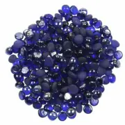 Tuscan Path 1kg 17-19mm Glass Nuggets - Blue