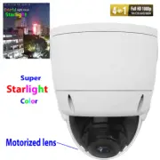 2MP Vandal Proof 4IN1 2.7-13.5mm Motorize Lens 30m Feet TVI/AHD Camera Metal OSD