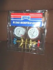 A/C Manifold Dual Gauge Set R134A HVAC AC Auto
