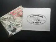 California Zephyr PORTRAIT OF A SILVER LADY 1977 railroad