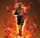 Okr Studios One Piece 1/6 Scale Portgas D. Ace Model PU Pre-order Painted H46cm
