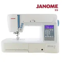 在飛比找森森購物網優惠-日本車樂美JANOME S5 電腦型全迴轉縫紉機