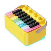 Piano Guitar Amplifier Bluetooth Speaker Electronic Piano Speaker Yellow E9D8