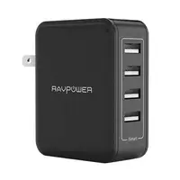 在飛比找樂天市場購物網優惠-RAVPower【日本代購】USB充電器 40W 4端口充電
