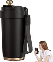 Smart Water Bottle - Intelligent Insulated Mug with LCD Display - Long-Lasting Insulation, Dishwasher Safe, Stainless Steel Liner Coffee Cups for Travel Drinking Women Men
