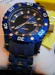 Invicta - SEA SPIDER - Mechanical Automatic - Blue Ionic Plating - mens watch