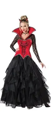 Devilish Temptress Costume Size XL Women's Costume New In character Costume