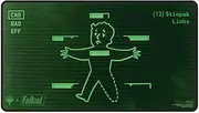 Ultra Pro Magic The Gathering Fallout Inventory Management Black Stitched Playmat