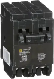 HOMT2020230CP Square D Homeline, Double Pole Combination Tandem Circuit Breaker,