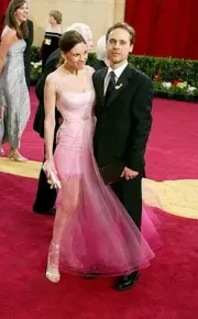 Hilary Swank actor Chad Lowe at 75th Academy Awards Kodak Theater- 2003 Photo