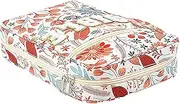 [Generic] Bible Cover Case for Girls - Bible Cover Case | Case Floral Bag | Storage Organizer Portable Aesthetic Zipper Pouch, Study Supplies Holder Carrier for Girls Teens Lady, Versatile Ensuring Comfort