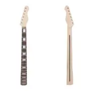 Maple Guitar Neck 21Fret 25.5inch Rosewood Fretboard Block Inlay