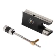 1 set four/4 Violin Bow Frog Beautiful Eyes Inlay Musical Instrument Accessory